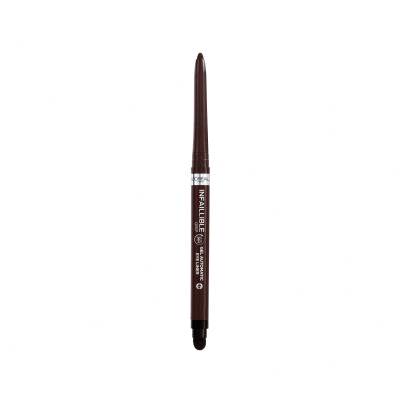 L&#039;Oréal Paris Infaillible Grip 36H Gel Automatic Eye Liner Olovka za oči za žene 1,2 g Nijansa 004 Brown Denim