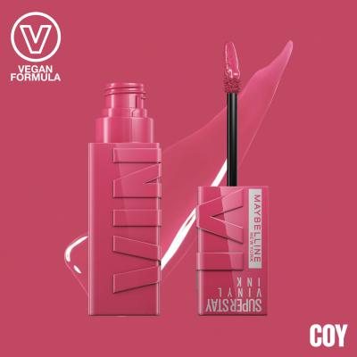 Maybelline Superstay Vinyl Ink Liquid Ruž za usne za žene 4,2 ml Nijansa 20 Coy