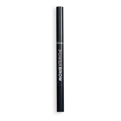 Revolution Relove Power Brow Olovka za obrve za žene 0,3 g Nijansa Dark Brown