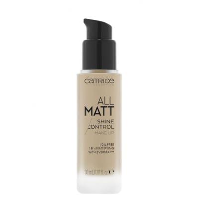 Catrice All Matt Puder za žene 30 ml Nijansa 027 N Neutral Amber Beige