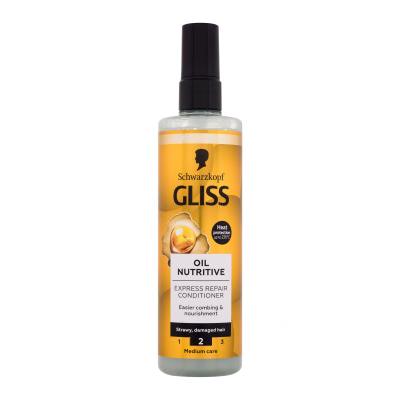 Schwarzkopf Gliss Oil Nutritive Express-Repair-Conditioner Regenerator za žene 200 ml