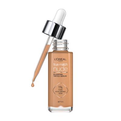 L&#039;Oréal Paris True Match Nude Plumping Tinted Serum Puder za žene 30 ml Nijansa 6-7 Tan