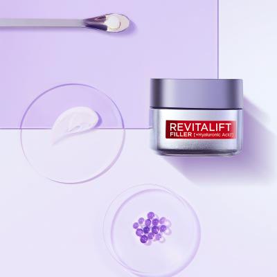 L&#039;Oréal Paris Revitalift Filler HA Duo Set Poklon set dnevna krema za lice Revitalift Filler HA 50 ml + noćna krema za lice Revitalift Filler HA 50 ml