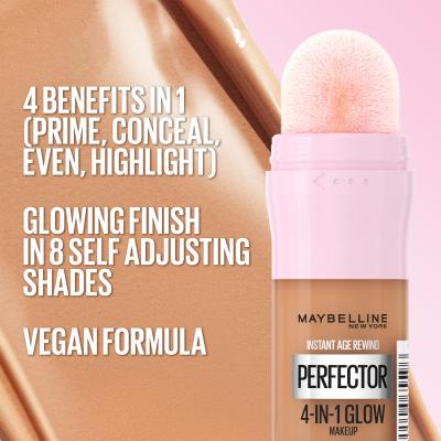 Maybelline Instant Anti-Age Perfector 4-In-1 Glow Puder za žene 20 ml Nijansa 01 Light