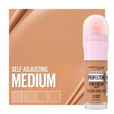 Maybelline Instant Anti-Age Perfector 4-In-1 Glow Puder za žene 20 ml Nijansa 02 Medium