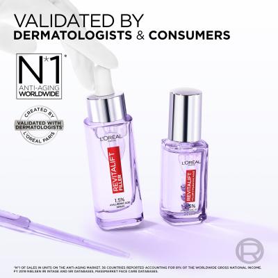 L&#039;Oréal Paris Revitalift Filler HA 1,5% Serum za lice za žene 30 ml