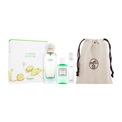 Hermes Un Jardin Sur Le Nil Poklon set toaletna voda 100 ml + gel za tuširanje 40 ml + toaletna voda 15 m