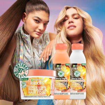 Garnier Fructis Hair Food Pineapple Glowing Lengths Conditioner Regenerator za žene 350 ml