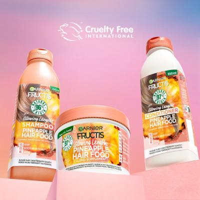 Garnier Fructis Hair Food Pineapple Glowing Lengths Conditioner Regenerator za žene 350 ml