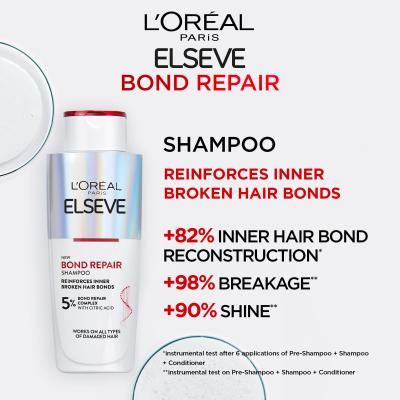 L&#039;Oréal Paris Elseve Bond Repair Shampoo Šampon za žene 200 ml