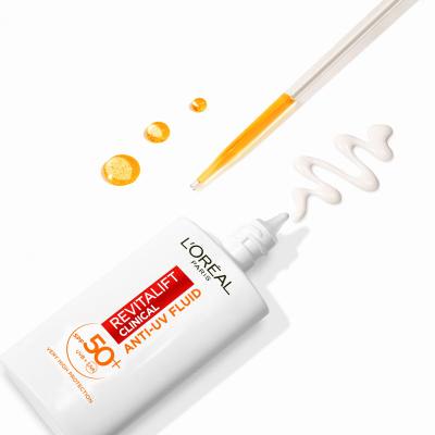 L&#039;Oréal Paris Revitalift Clinical Anti-UV Fluid SPF50+ Dnevna krema za lice 50 ml