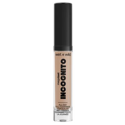 Wet n Wild MegaLast Incognito All-Day Full Coverage Concealer Korektor za žene 5,5 ml Nijansa Light Honey