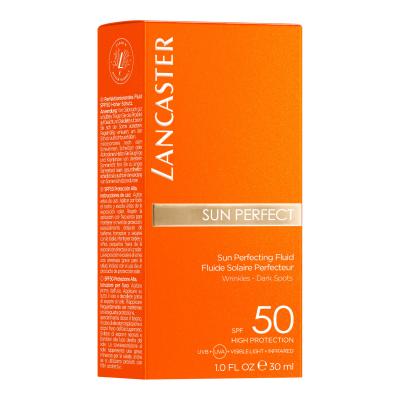 Lancaster Sun Perfect Sun Perfecting Fluid SPF50 Proizvod za zaštitu lica od sunca za žene 30 ml