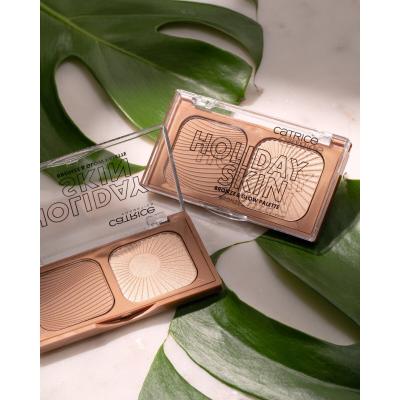 Catrice Holiday Skin Bronze &amp; Glow Palette Paleta za konturiranje za žene 5,5 g Nijansa 010