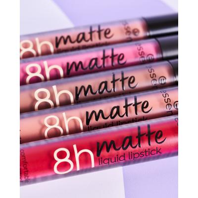 Essence 8h Matte Liquid Lipstick Ruž za usne za žene 2,5 ml Nijansa 07 Classic Red