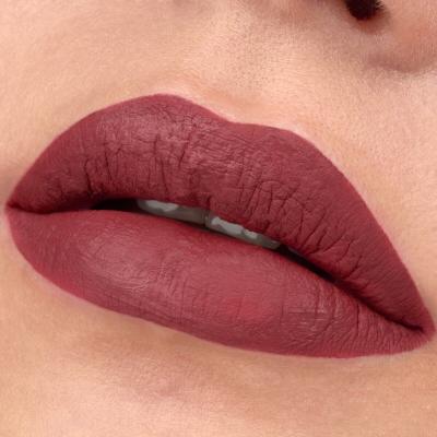 Essence 8h Matte Liquid Lipstick Ruž za usne za žene 2,5 ml Nijansa 08 Dark Berry