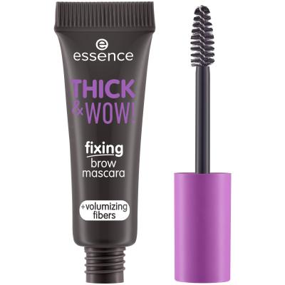 Essence Thick &amp; Wow! Fixing Brow Mascara Maskara za obrve za žene 6 ml Nijansa 04 Espresso Brown