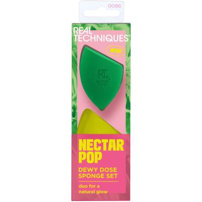 Real Techniques Nectar Pop Dewy Dose Sponge Set Aplikator za žene 2 kom