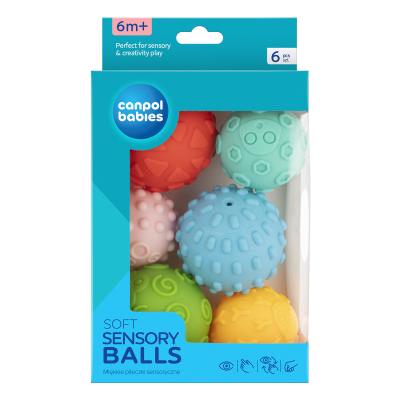 Canpol babies Sensory Soft Balls Igračka za djecu 6 kom