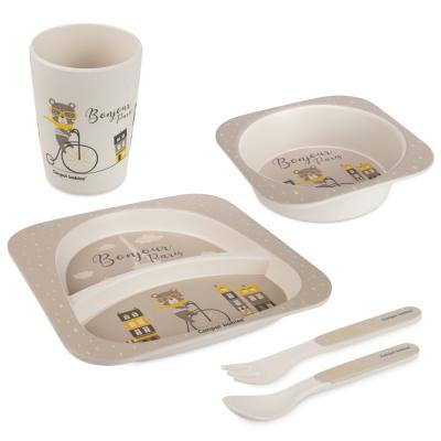 Canpol babies Bonjour Paris Tableware Set Beige Zdjelica za djecu set