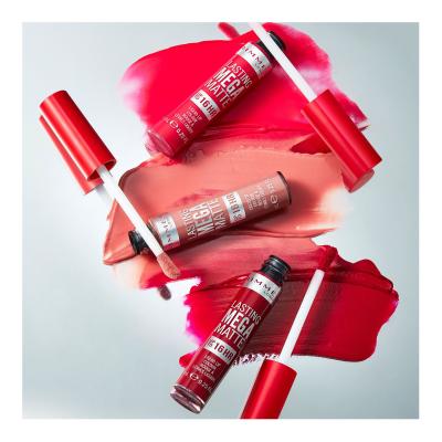 Rimmel London Lasting Mega Matte Liquid Lip Colour Ruž za usne za žene 7,4 ml Nijansa Fire Starter