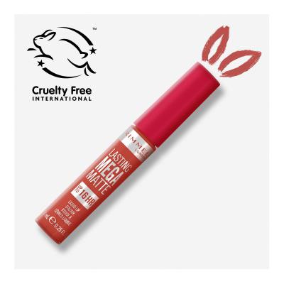 Rimmel London Lasting Mega Matte Liquid Lip Colour Ruž za usne za žene 7,4 ml Nijansa Scarlet Flames