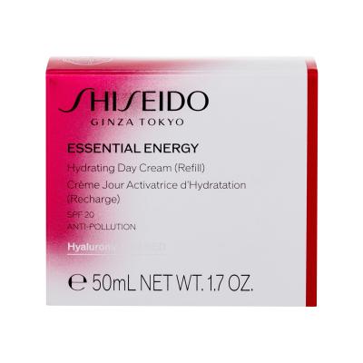 Shiseido Essential Energy Hydrating Day Cream SPF20 Dnevna krema za lice za žene punilo 50 ml