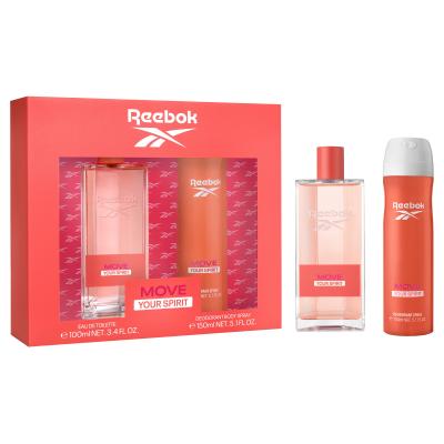 Reebok Move Your Spirit Poklon set toaletna voda 100 ml + dezodorans 150 ml