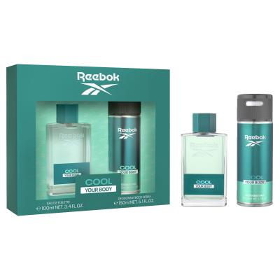 Reebok Cool Your Body Poklon set toaletna voda 100 ml + dezodorans 150 ml