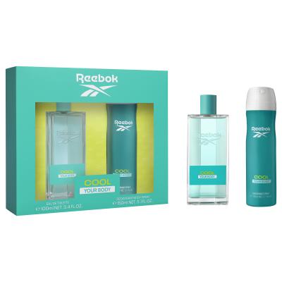 Reebok Cool Your Body Poklon set toaletna voda 100 ml + dezodorans 150 ml