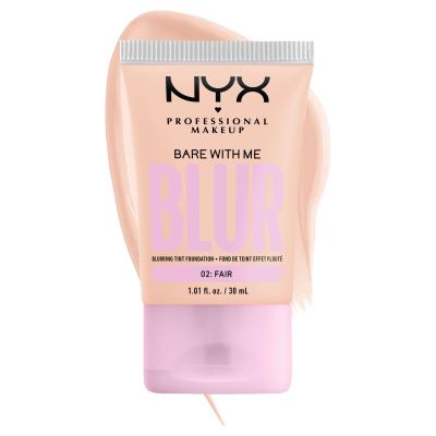 NYX Professional Makeup Bare With Me Blur Tint Foundation Puder za žene 30 ml Nijansa 02 Fair