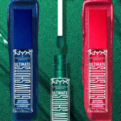 NYX Professional Makeup Ultimate Glow Shots Sjenilo za oči za žene 7,5 ml Nijansa 22 Watermelon Wealth