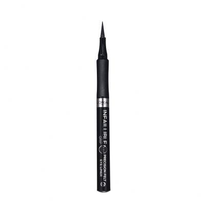 L&#039;Oréal Paris Infaillible Grip 24H Precision Felt Eyeliner Tuš za oči za žene 1 ml Nijansa 01 Black