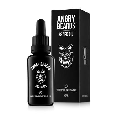 Angry Beards Beard Oil Christopher The Traveller Ulje za bradu za muškarce 30 ml