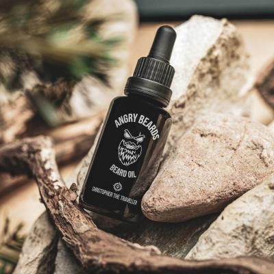 Angry Beards Beard Oil Christopher The Traveller Ulje za bradu za muškarce 30 ml