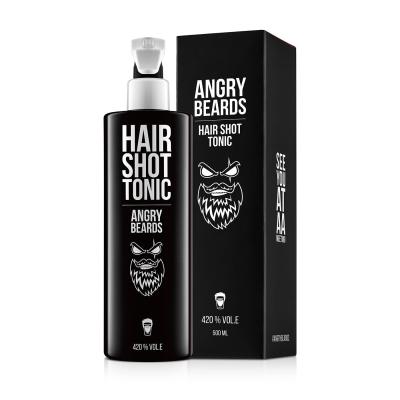 Angry Beards Hair Shot Tonic Njega kose bez ispiranja za muškarce 500 ml