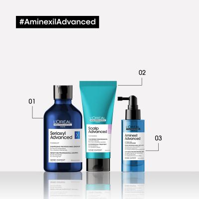 L&#039;Oréal Professionnel Aminexil Advanced Anti-Hair Loss Professional Serum Proizvodi protiv gubitka kose za žene 90 ml