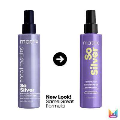 Matrix So Silver All-In-One Toning Leave-In Spray Njega kose bez ispiranja za žene 200 ml