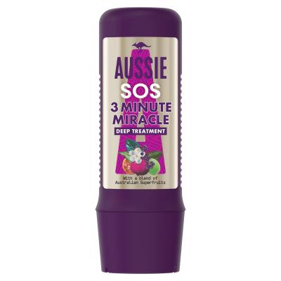 Aussie SOS 3 Minute Miracle Deep Treatment Maska za kosu za žene 225 ml