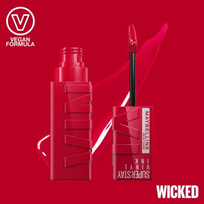 Maybelline Superstay Vinyl Ink Liquid Ruž za usne za žene 4,2 ml Nijansa 50 Wicked