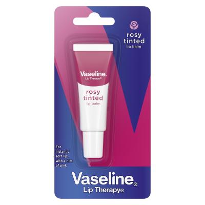 Vaseline Lip Therapy Rosy Tinted Lip Balm Tube Balzam za usne za žene 10 g