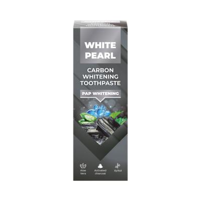 White Pearl PAP Carbon Whitening Toothpaste Zubna pasta 75 ml