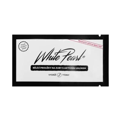 White Pearl PAP Charcoal Whitening Strips Izbjeljivanja zuba set