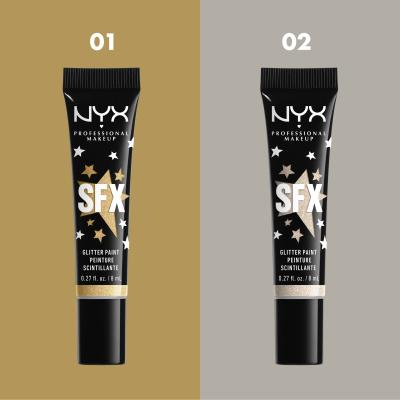 NYX Professional Makeup SFX Glitter Paint Puder za žene 8 ml Nijansa 01 Graveyard Glam