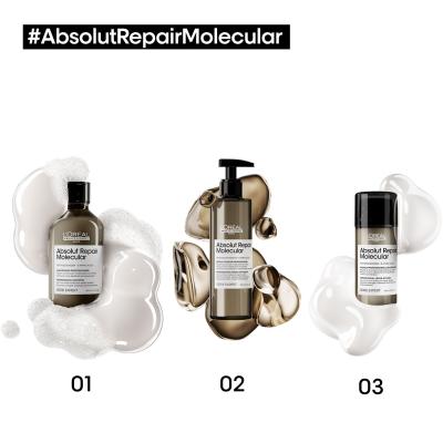 L&#039;Oréal Professionnel Absolut Repair Molecular Professional Shampoo Šampon za žene 300 ml