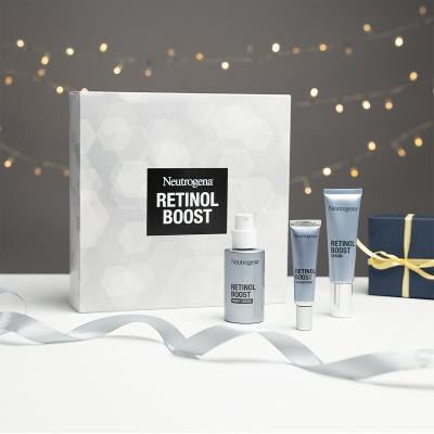 Neutrogena Retinol Boost Poklon set noćna krema za lice Retinol Boost Night Cream 50 ml + dnevni serum za lice Retinol Boost Serum 30 ml + krema za područje oko očiju Retinol Boost Eye Cream 15 ml