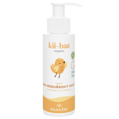 Kii-Baa Organic Baby Bio Apricot Oil Ulje za tijelo za djecu 100 ml