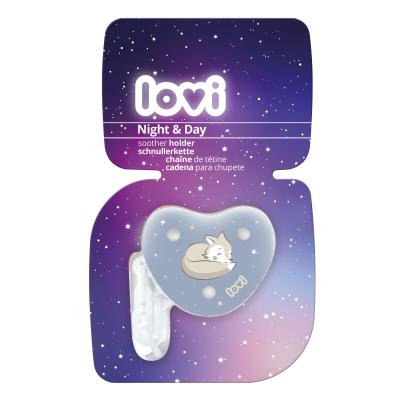 LOVI Night &amp; Day Soother Holder Boy Vezica za dudu za djecu 1 kom