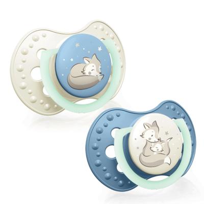 LOVI Night &amp; Day Dynamic Soother Boy 18m+ Duda za djecu 2 kom