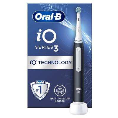 Oral-B iO Series 3 Black Oscilirajuća zubna četkica 1 kom